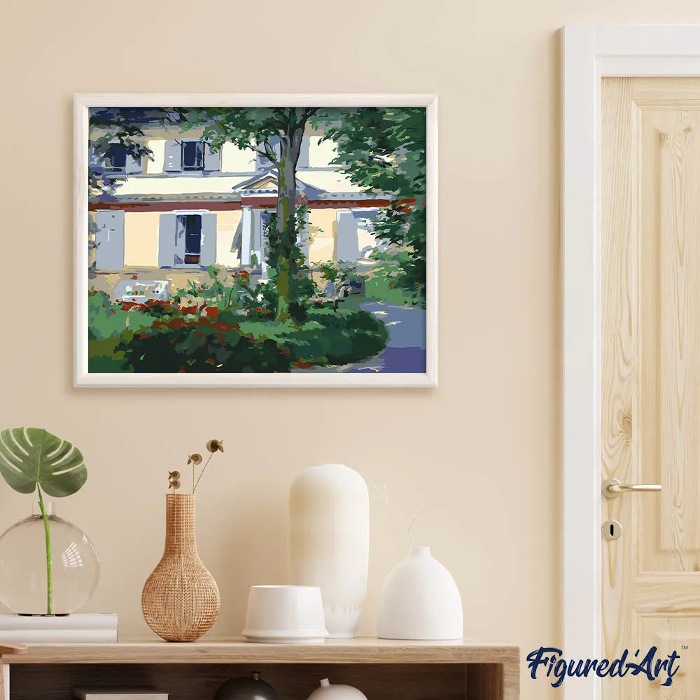 Figured'Art Huis in Rueil Manet schilderen op nummer 40x50cm gemiddeld