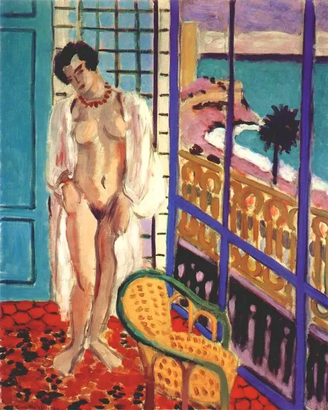 Figured'Art Matisse Naakt bij het Raam Diamond Painting Full Drill
