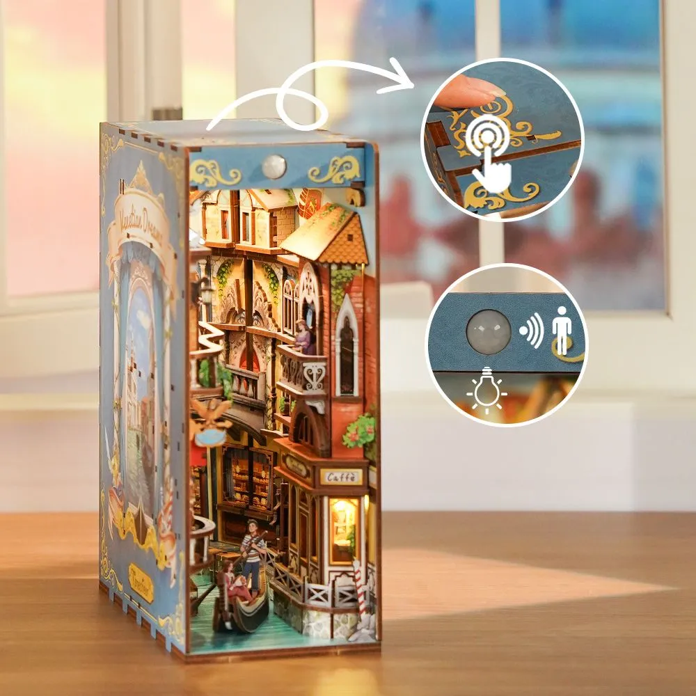 Figured'Art Venetiaanse dromen book nook 291-delig met led