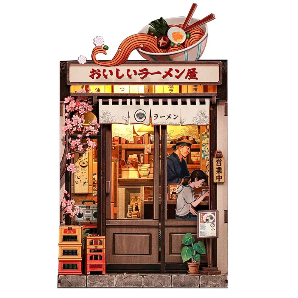 Figured'Art Betoverend Kyoto book nook 13x11,8x21,8cm met led