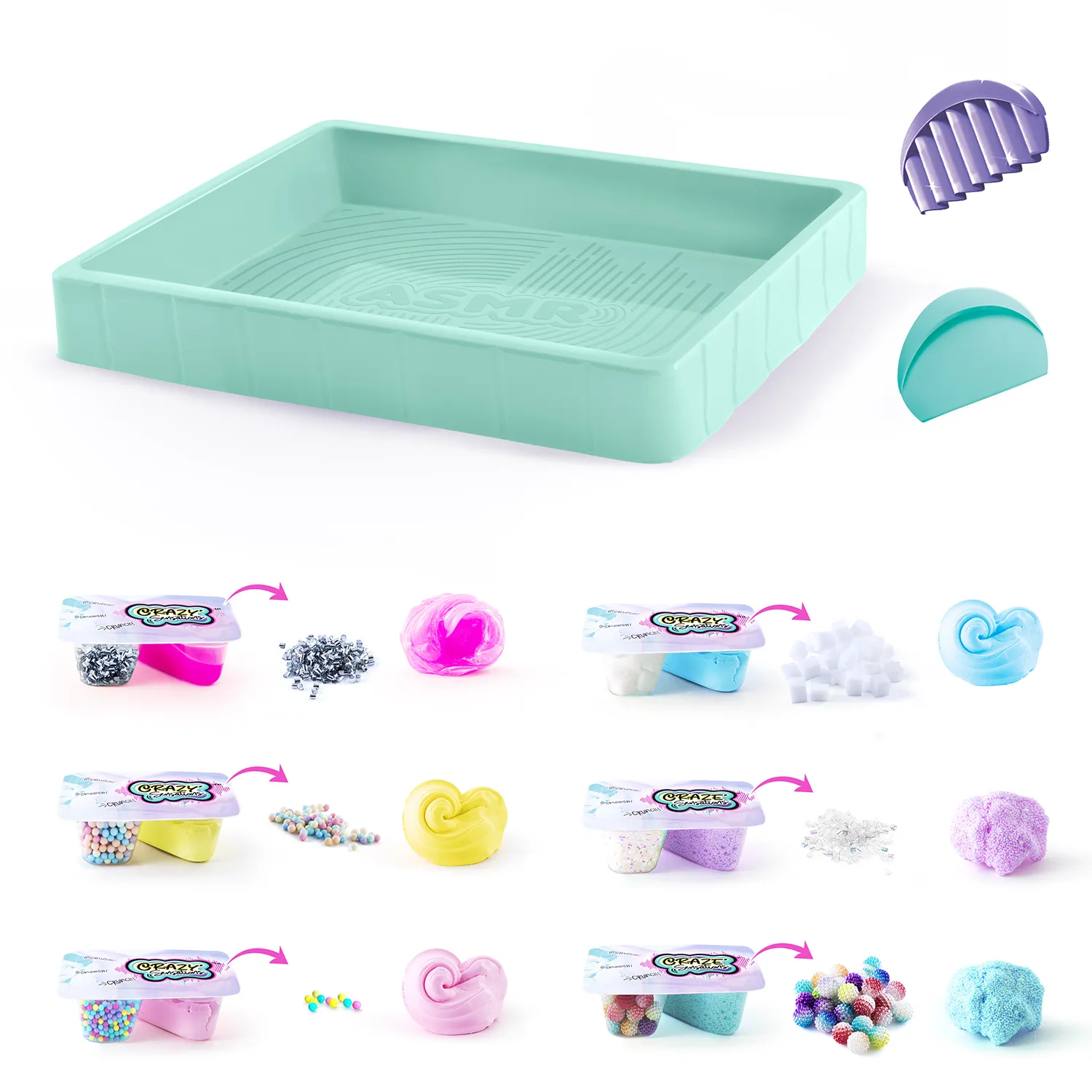 Canal Toys Crazy Sensation ASMR Mix’In slijmset met geluid