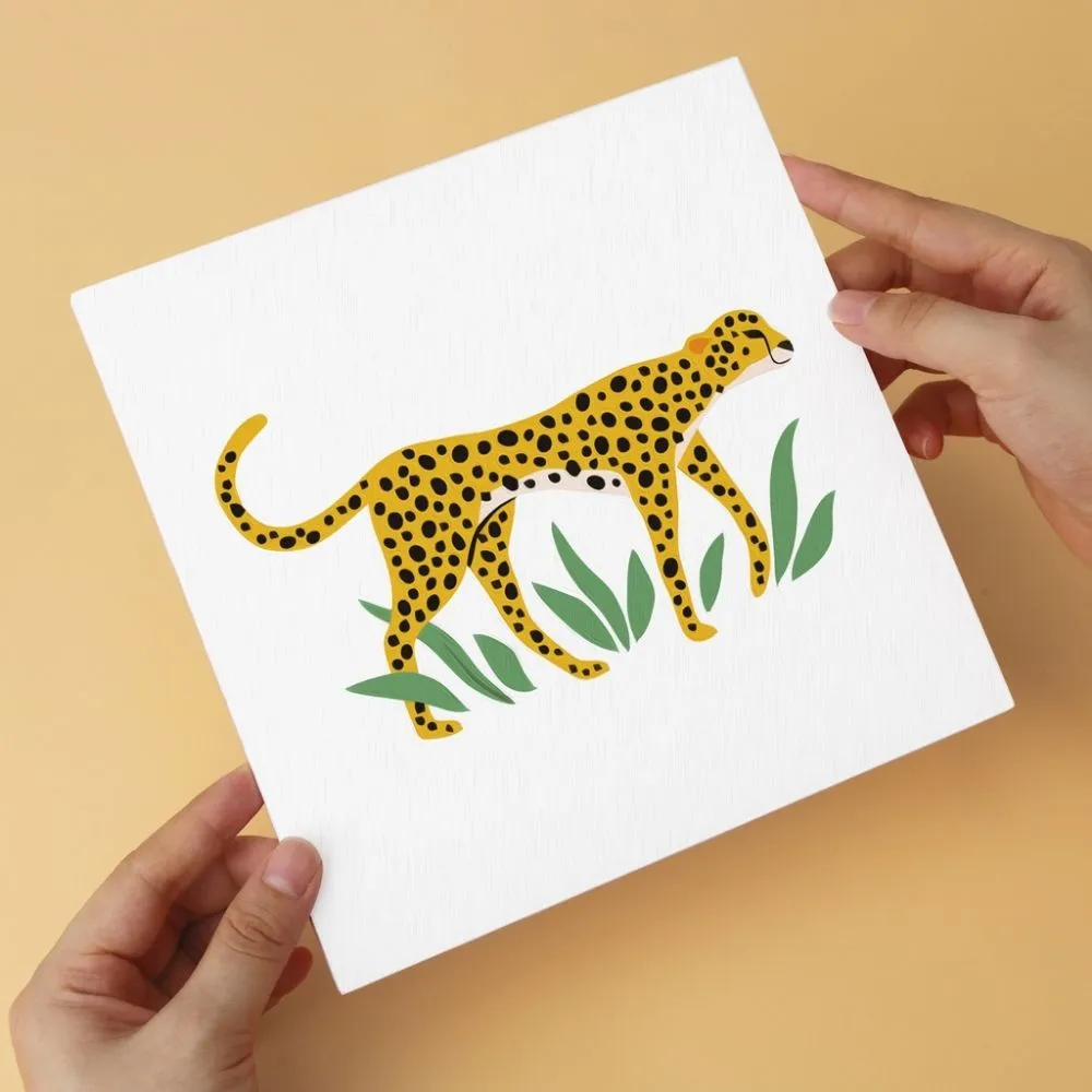 Figured'Art Jungletijger mini schilderen op nummer 6x 20x20