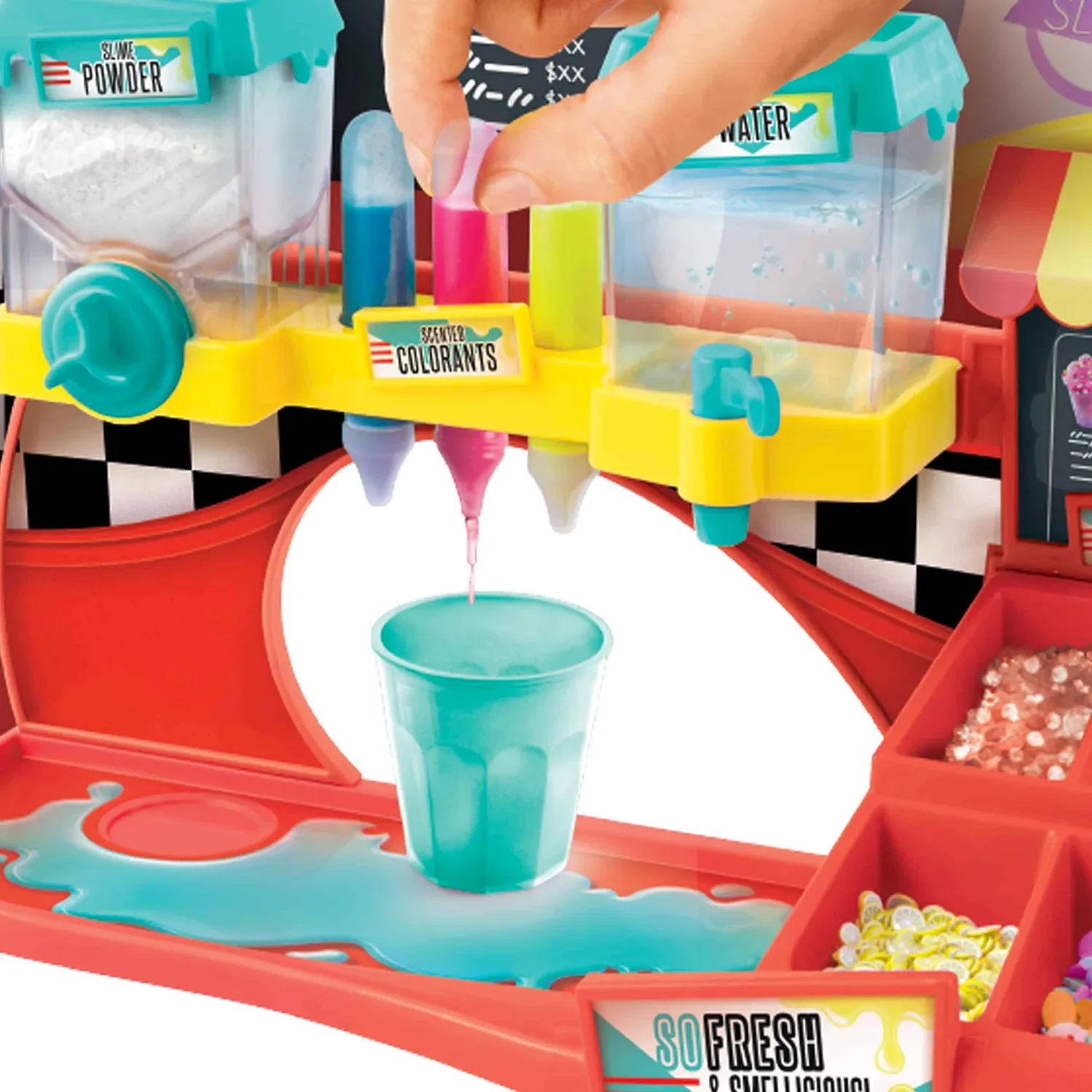 Canal Toys So Slime Slimelicious Fast Food Factory slijmset geur