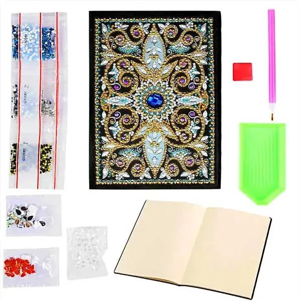 Figured'Art Blauw Oog cahier diamond painting A5 64 pagina's