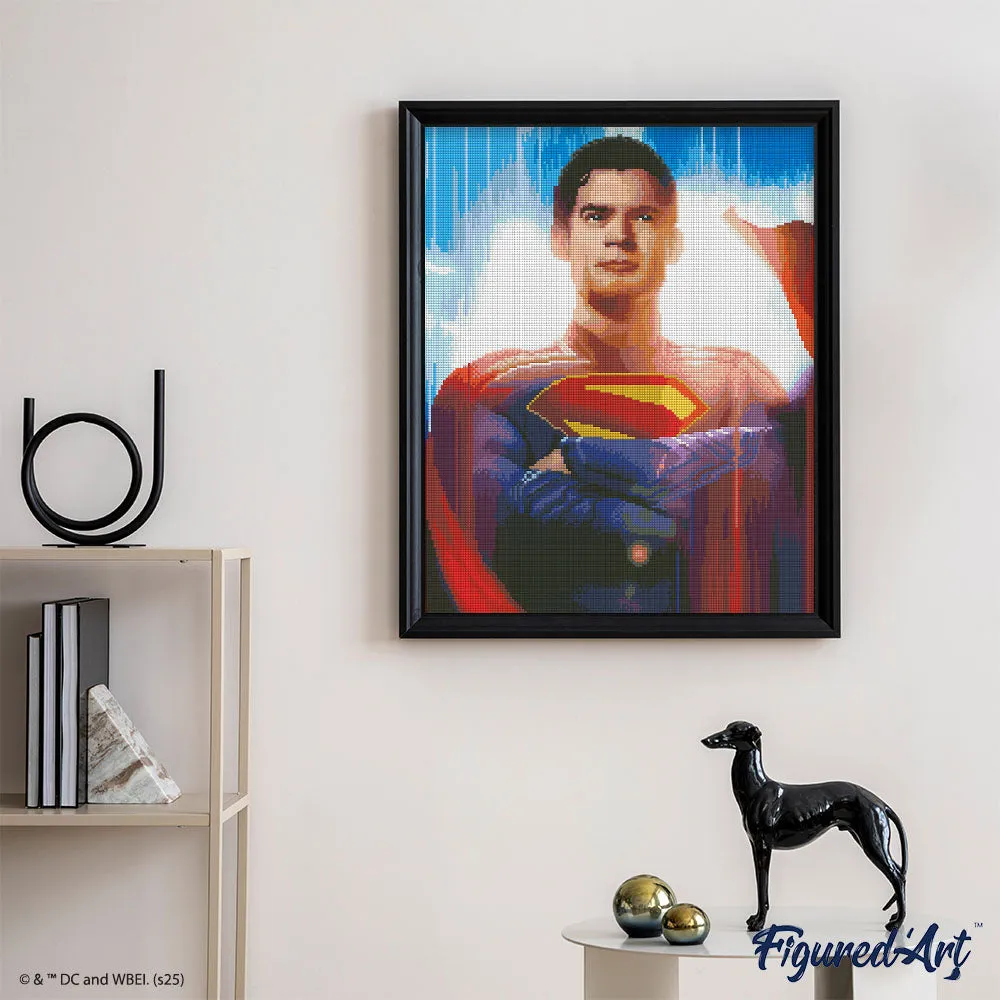Figured'Art Superman 2025 diamond painting poster 40x50cm full drill