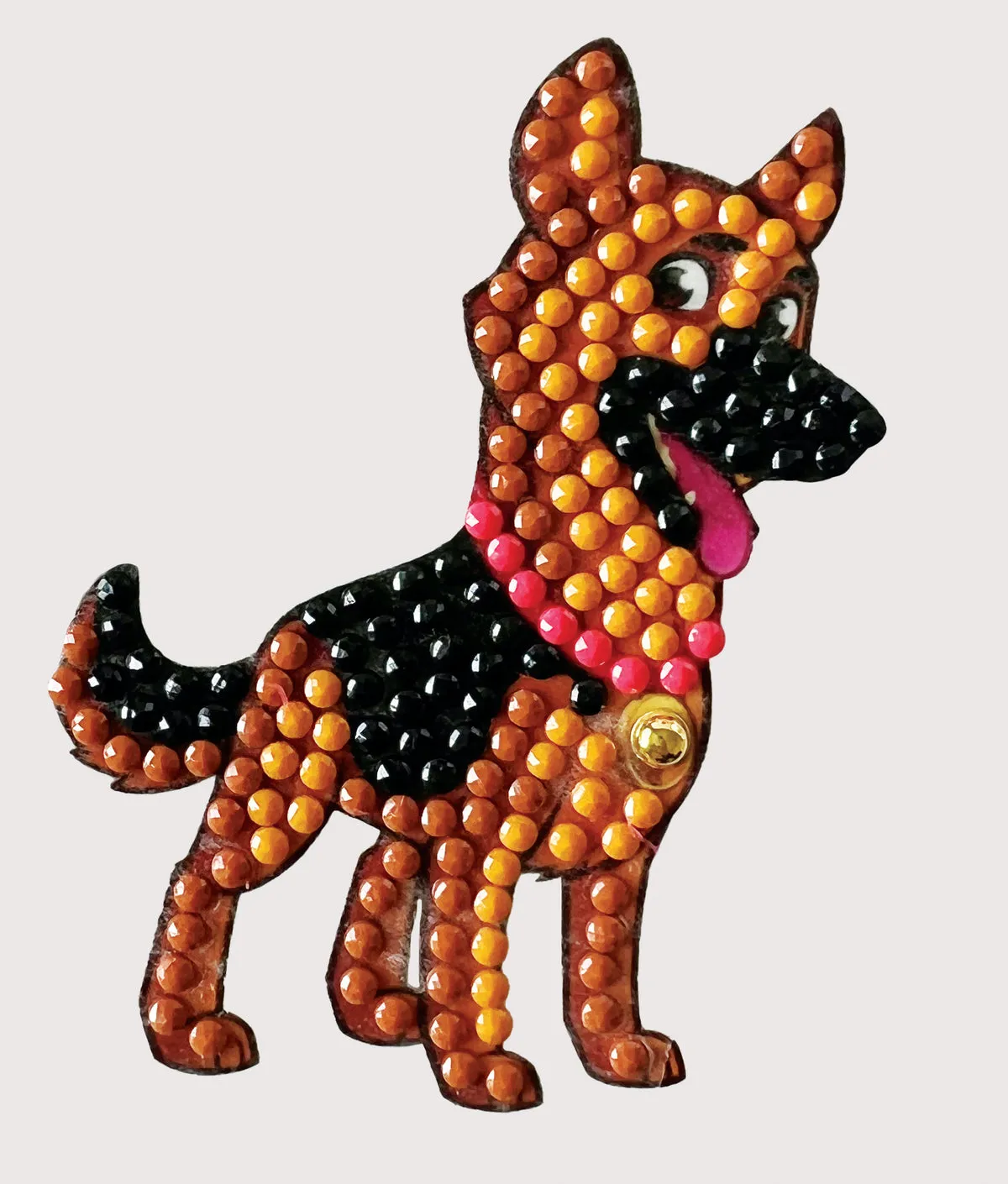 Craft Buddy Crystal Art Joyful Dog Motief diamond painting