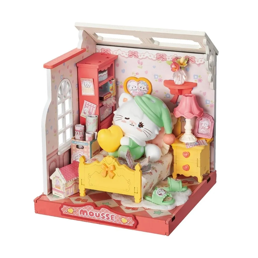 Figured'Art Mousse Zoete Nacht miniatuurhuisje 3D puzzel 106 delen