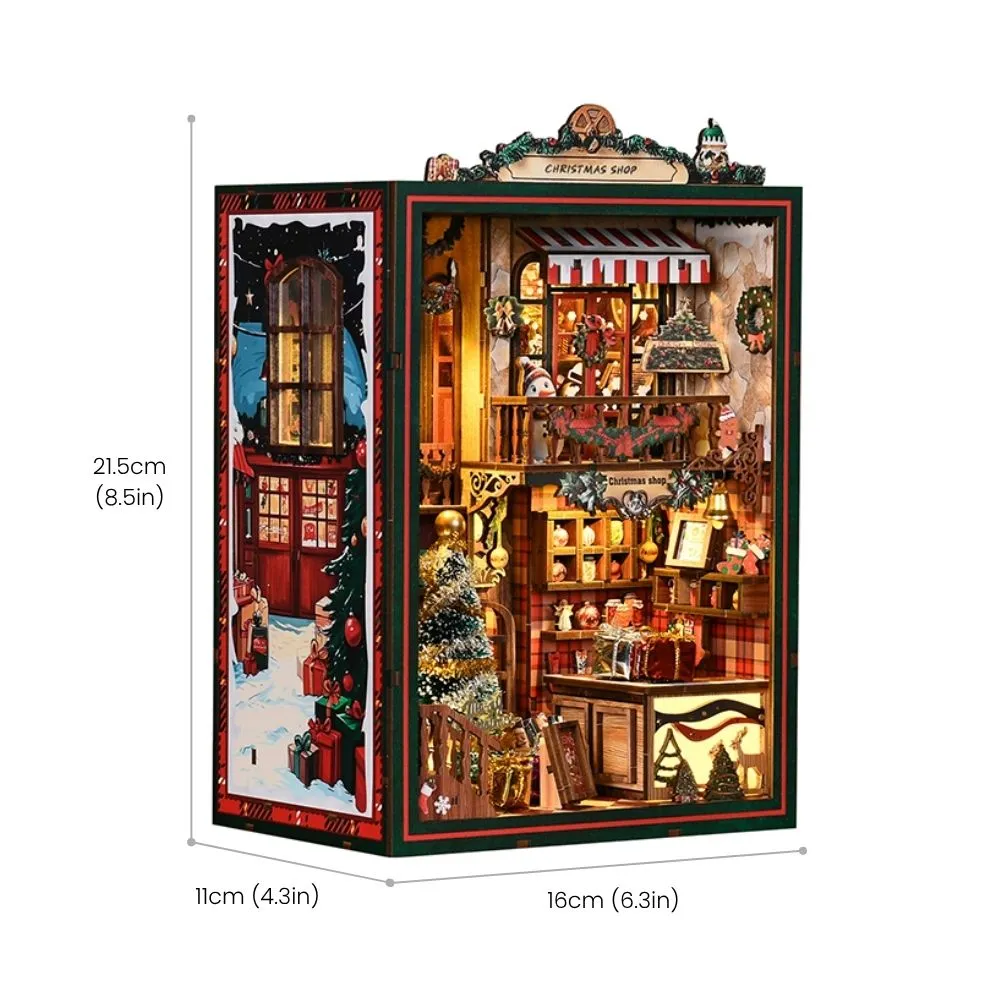 Figured'Art De Kerstwinkel book nook 264 stuks met led
