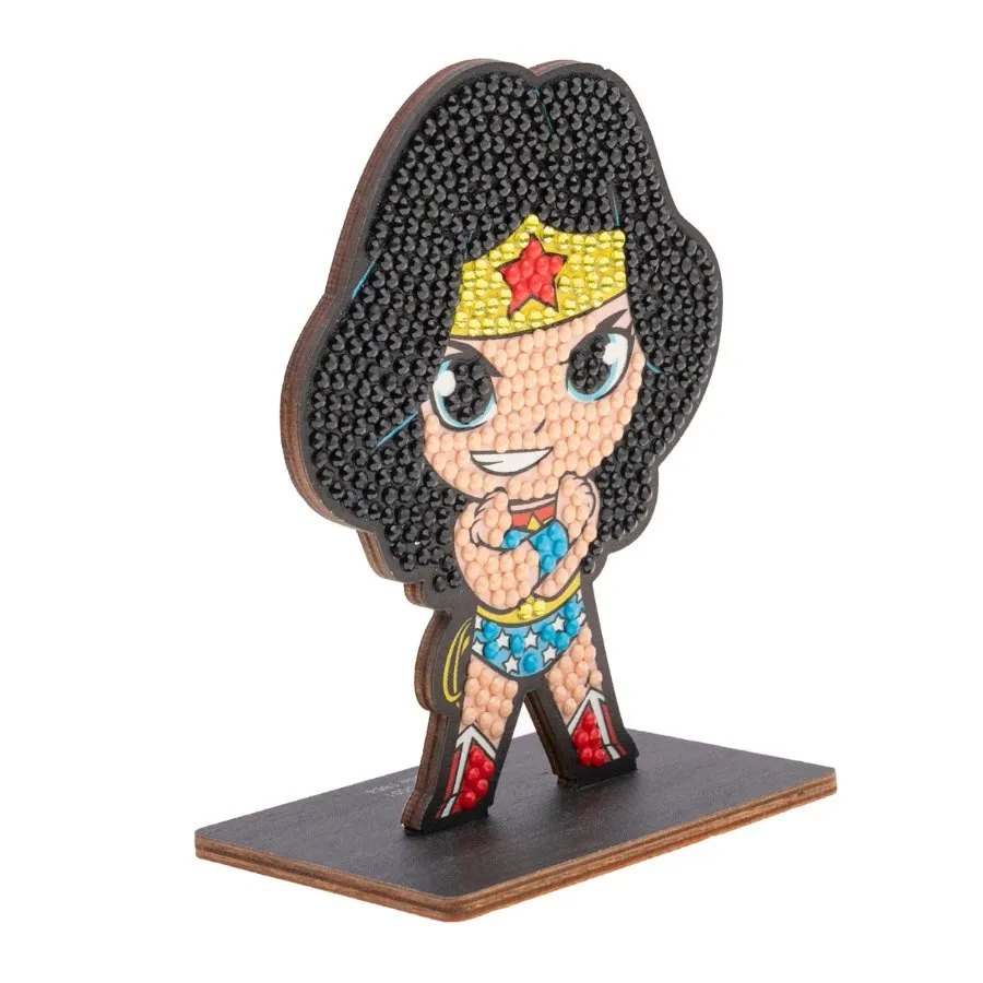 Craft Buddy Crystal Art Buddies Wonder Woman figuur 11 cm