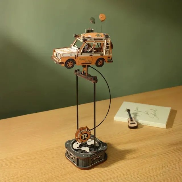 Figured'Art Road Tripper 3D puzzel 228 stukjes jeep
