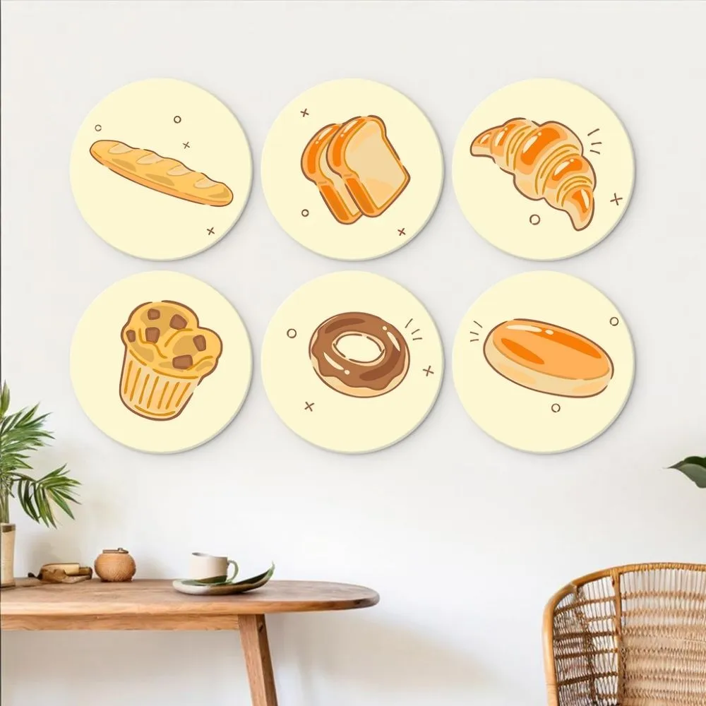 Figured'Art Mini Serie Vers uit de oven schilderen op nummer Ø20cm 6 stuks