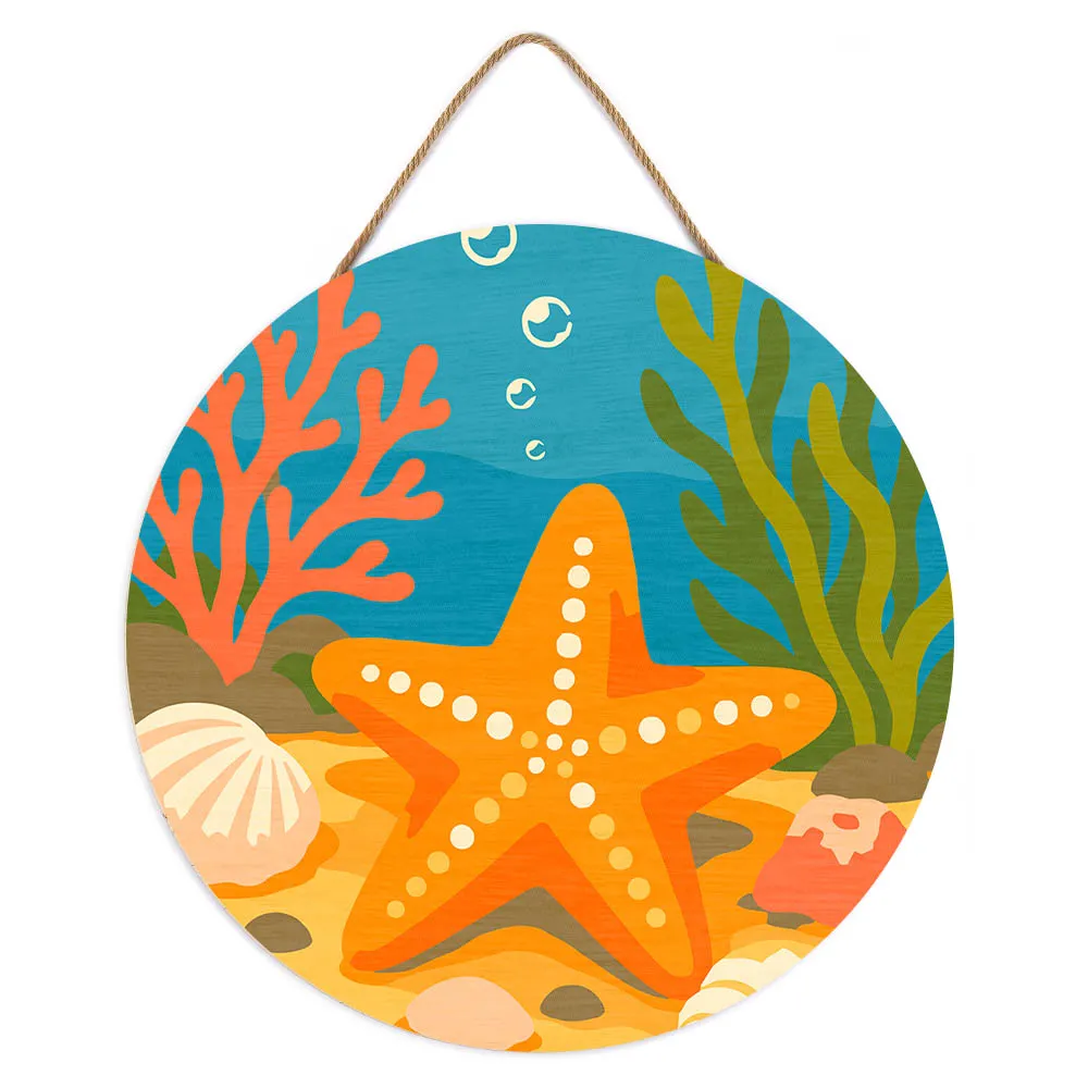 Figured'Art Zeester schilderen op nummer houten schijf 30 cm