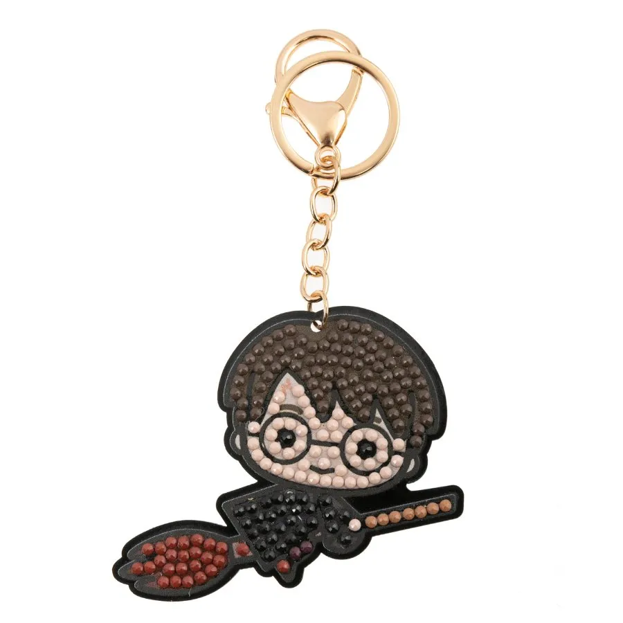Craft Buddy Crystal Art Harry Potter Flying sleutelhangers 3 st