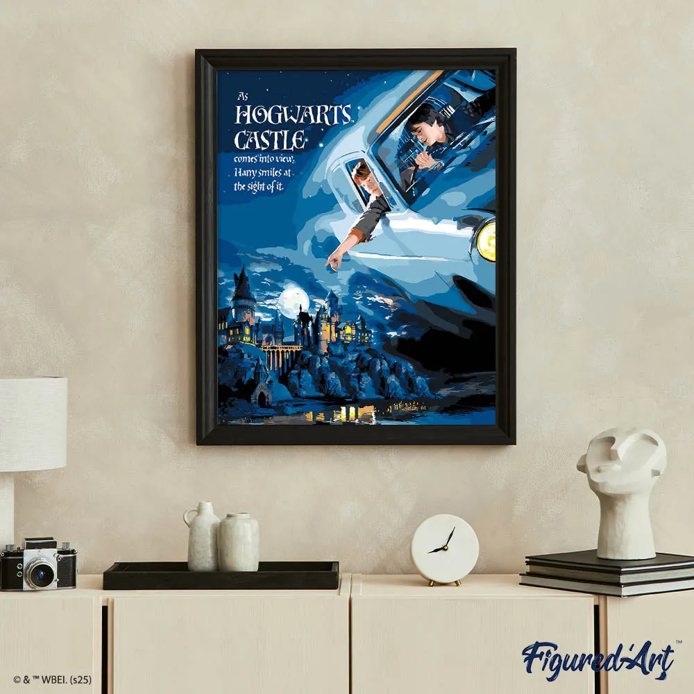 Figured'Art Harry Potter Vlucht naar Hogwarts nummer 40x50 cm