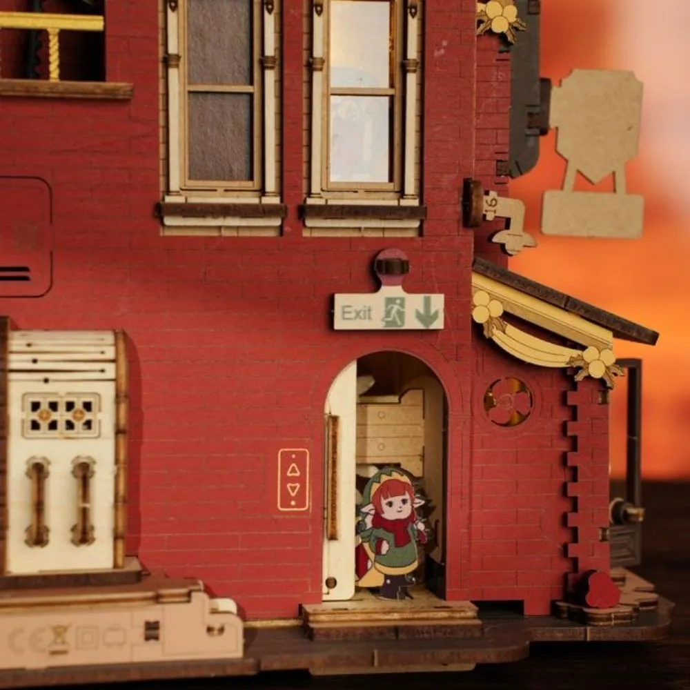 Figured'Art Droomcadeaufabriek 3D puzzel muziekdoos 449 stuks