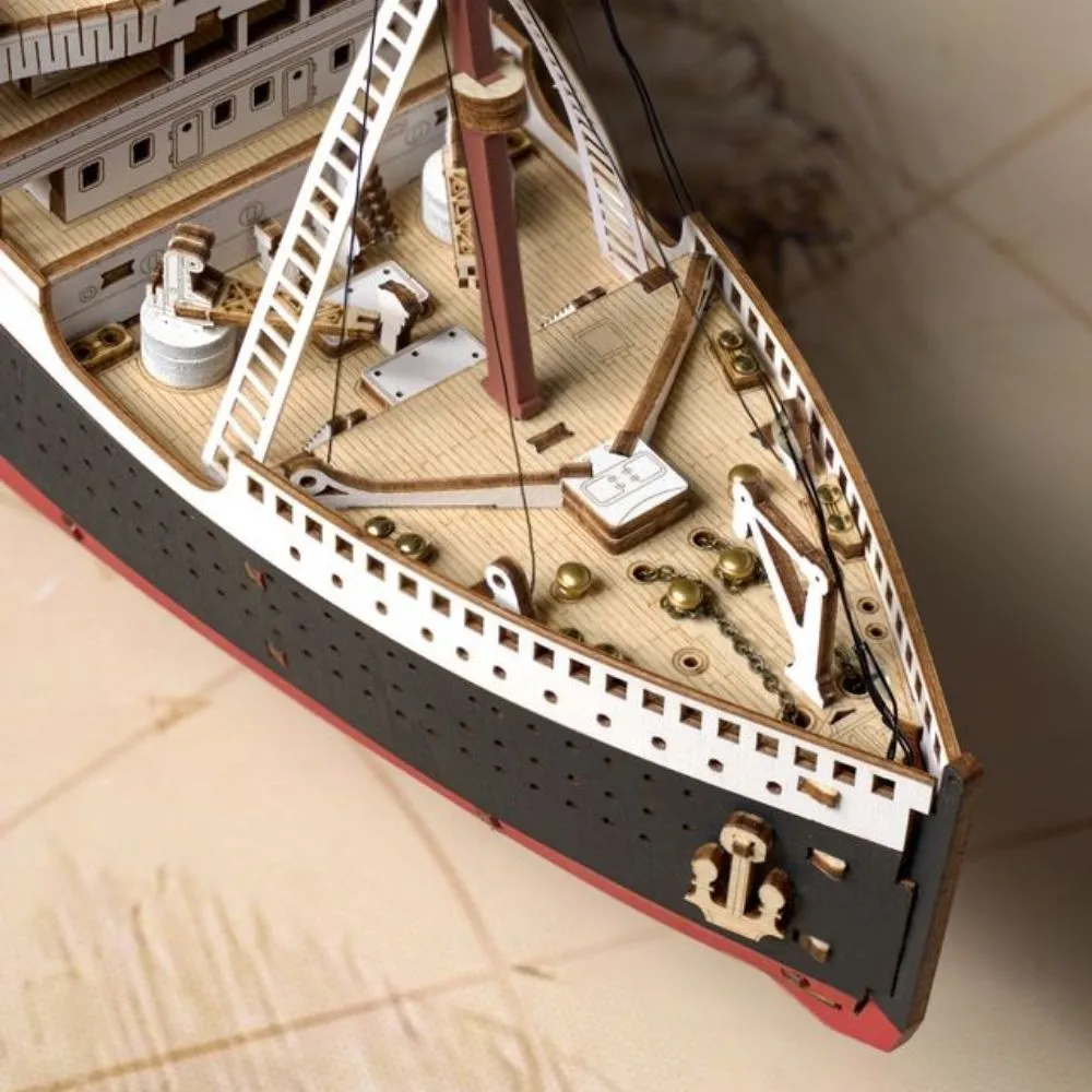 Figured'Art 1912 Reiziger 3D puzzel schip 433 stukjes groot