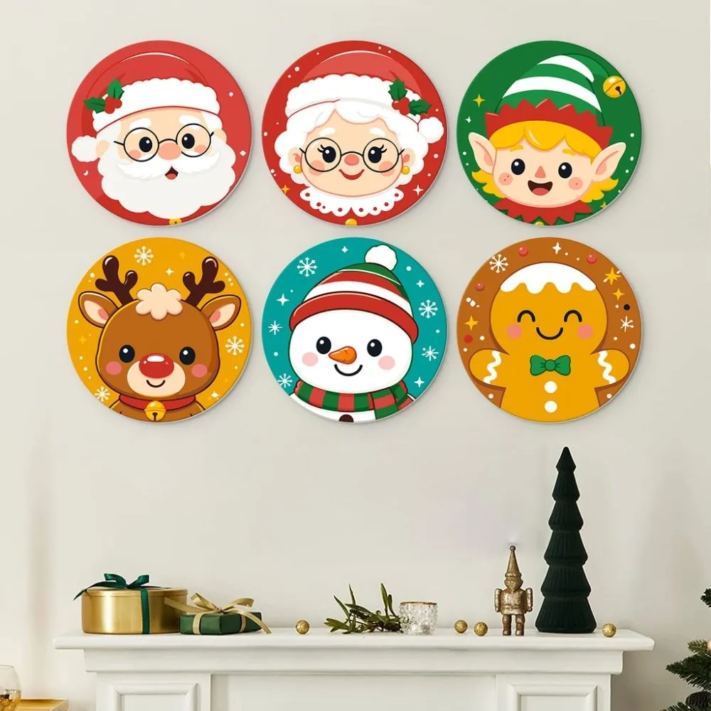 Figured'Art Mini Serie Feestelijke personageset schilderen op nummer Ø20cm