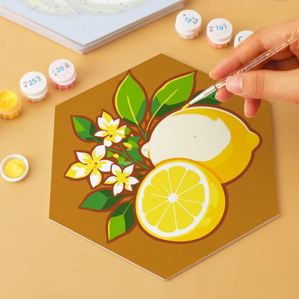 Figured'Art Mini Serie Sappige collectie schilderen op nummer 6 stuks