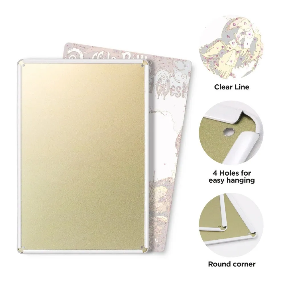 Figured'Art Buffalo Bills Wilde Westen metalen poster schilderen op nummer