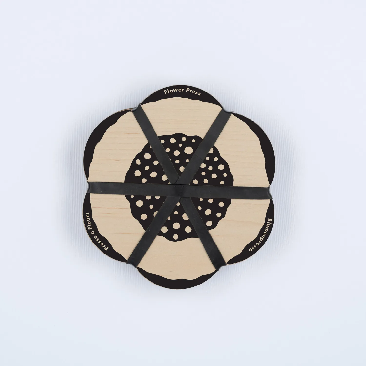 Studio Wald Flower Shaped Press Silhouette Dotted bloemenpers 15 cm