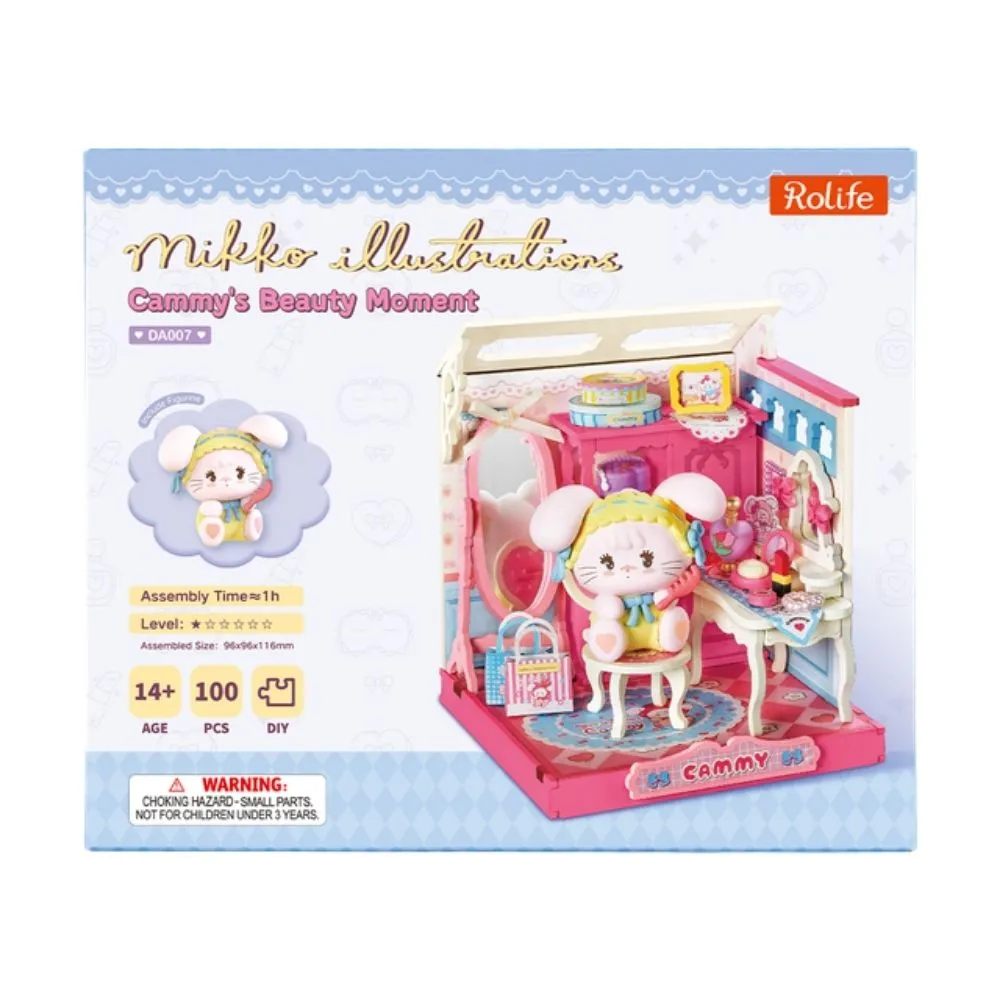 Figured'Art Miniatuurhuisjes Cammy's Schoonheidsmoment 3D Puzzel 100 Stukjes