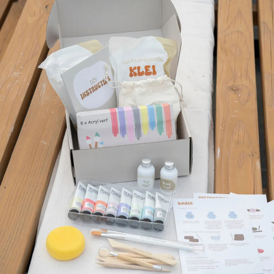 DIY Creations Clay Fun kleipakket 2 kg luchtdrogend