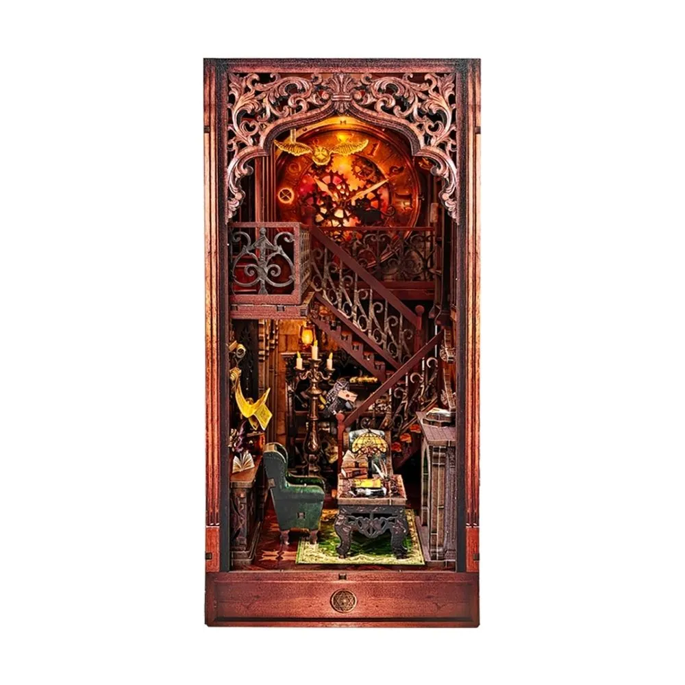 Figured'Art Hoggs Magische Bibliotheek book nook met led