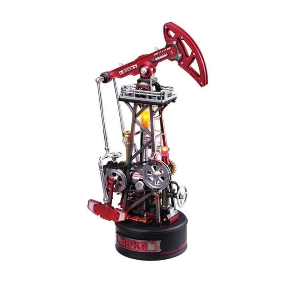 Figured'Art Olie-extractor 3D puzzel 127 stukjes met beweging