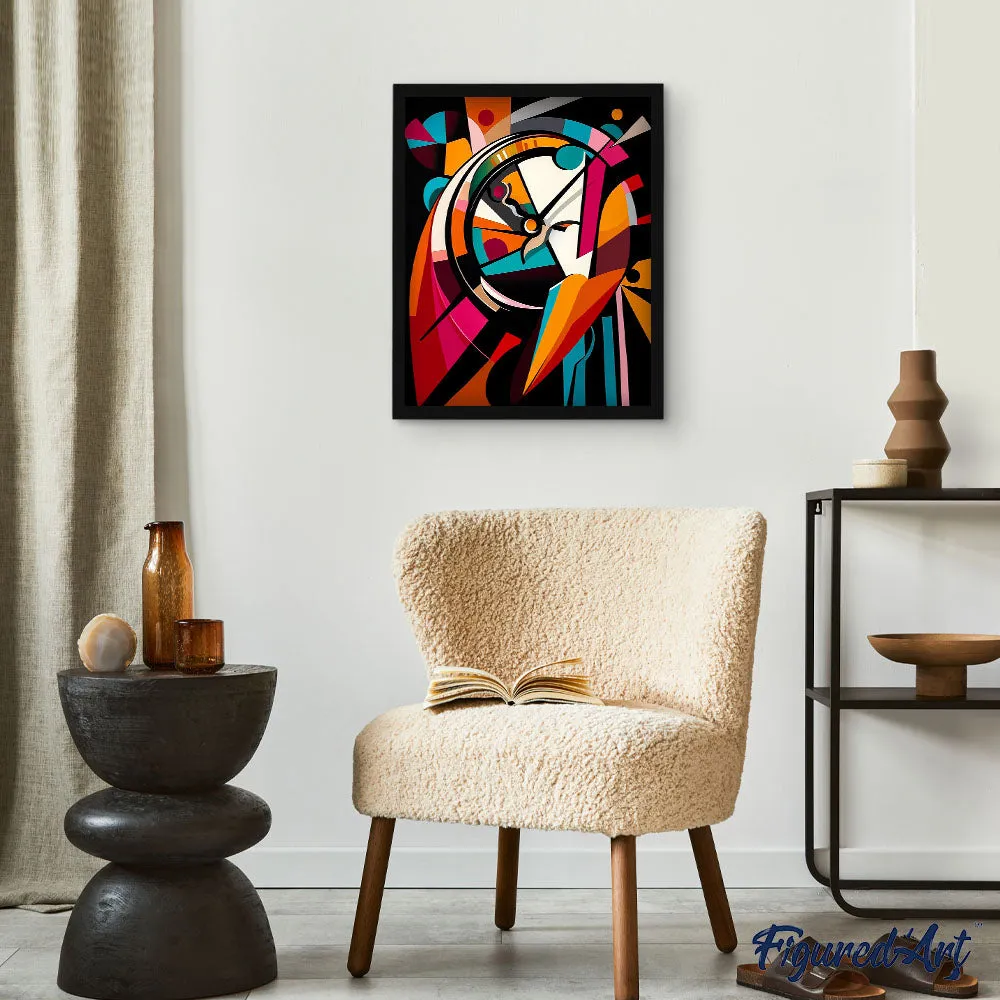 Figured'Art Gedurfd Abstract Tijdwiel schilderen op nummer 40x50 cm eenvoudig