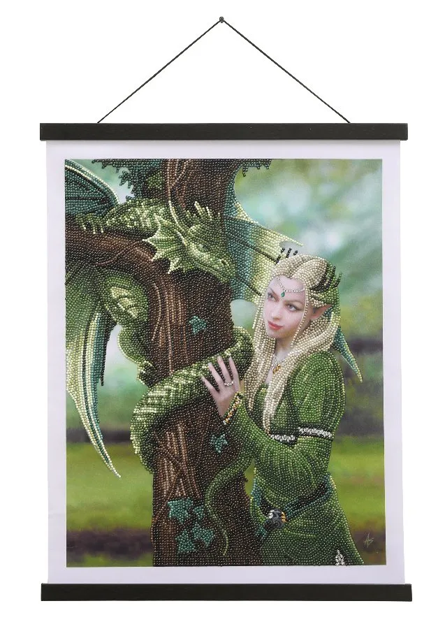 Craft Buddy Crystal Art Kindred Spirit rol 40x50cm Anne Stokes