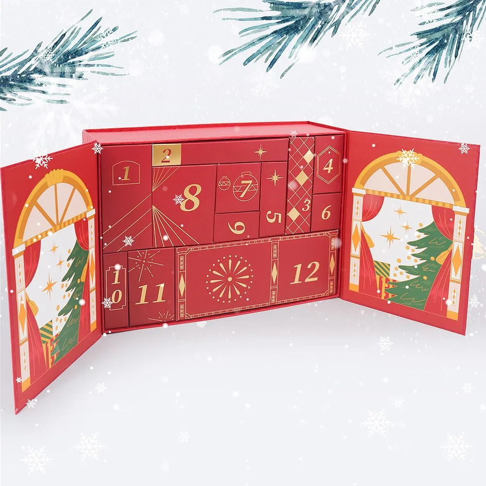 Figured'Art 12 Dagen Kerstvreugde adventskalender schilderen op nummer