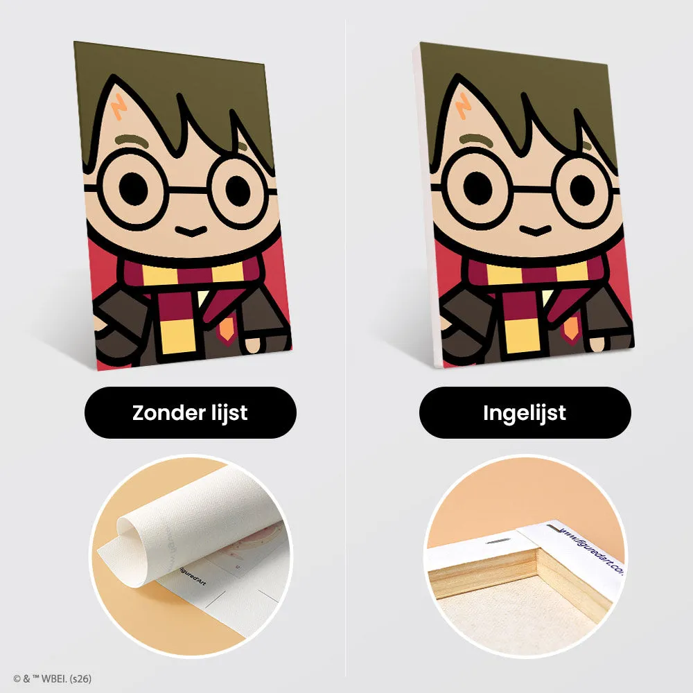 Figured'Art Mini Chibi-gezichten van Harry Potter schilderen op nummer 6 stuks