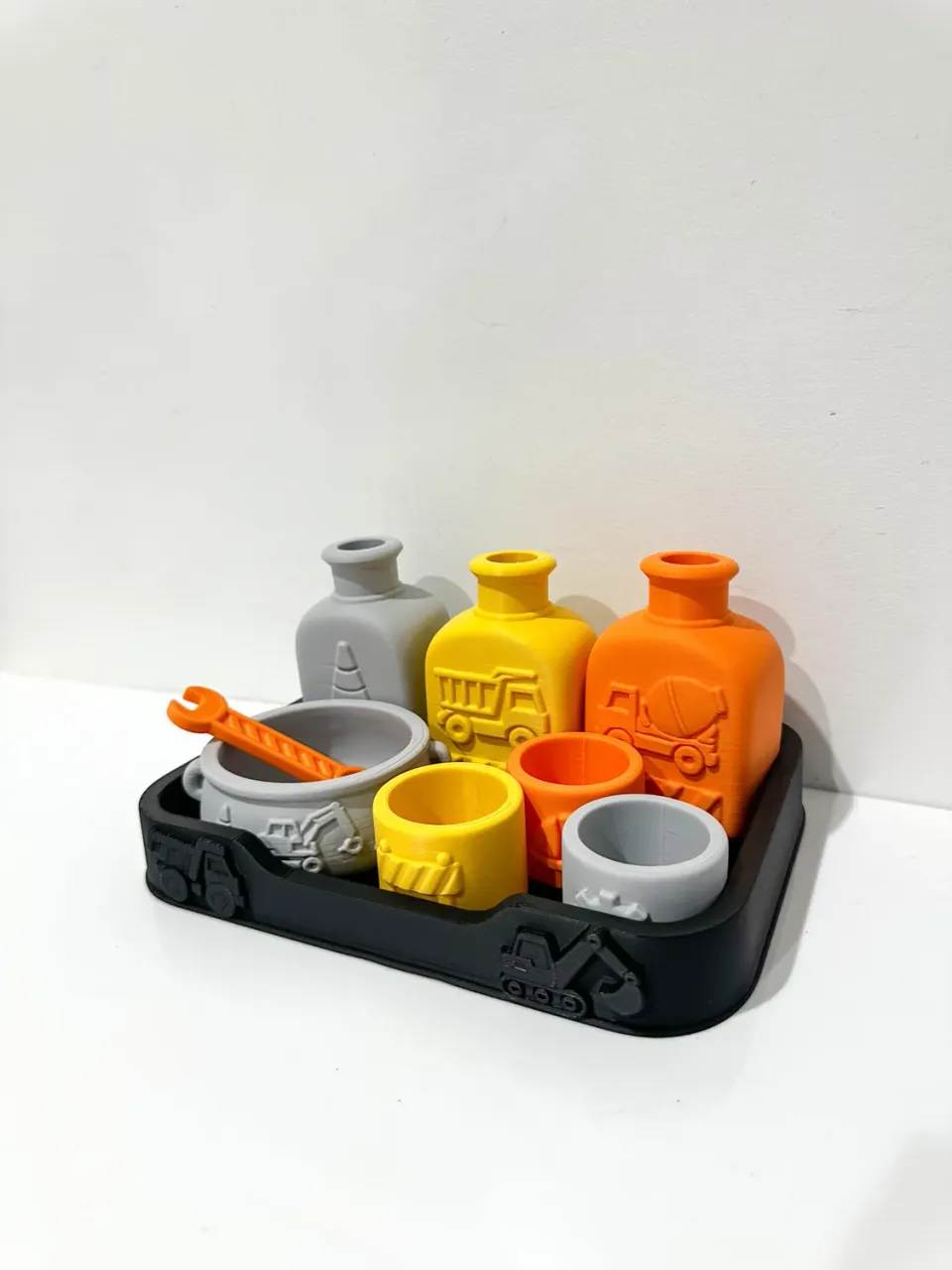 Workshops Houtbranden Playtray thema bouw potion set sensorisch