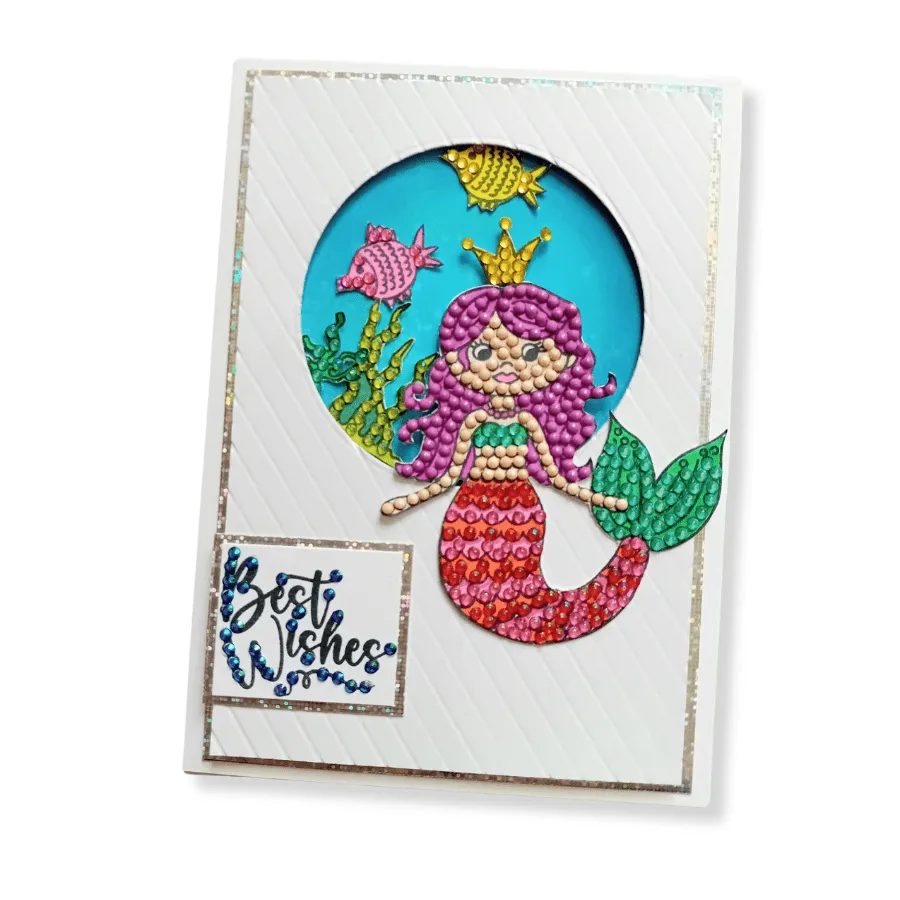 Crystal Art Mythical Mermaid stempels set A6 11-delig