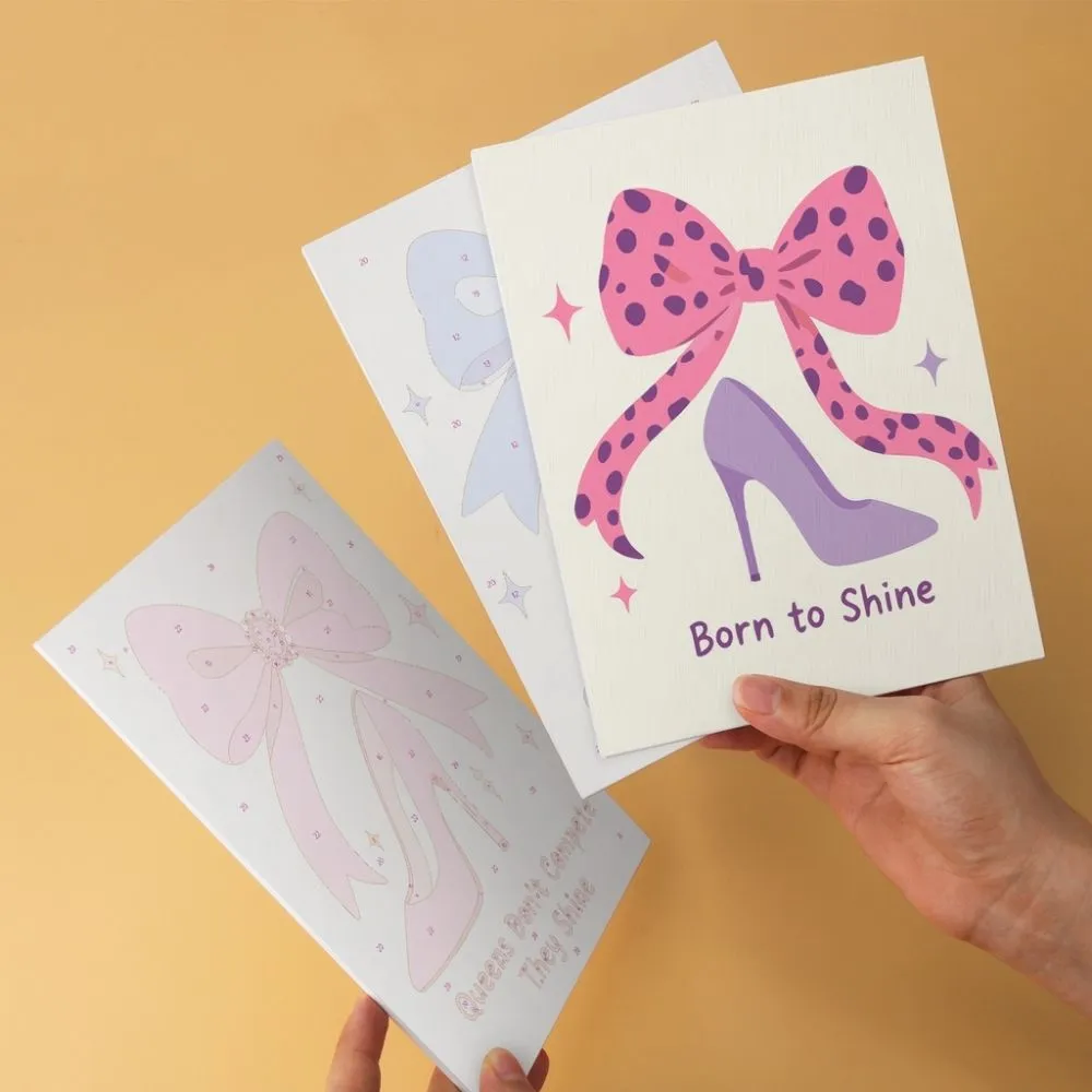Figured'Art Mini Glamoureuze stappen schilderen op nummer 6 stuks