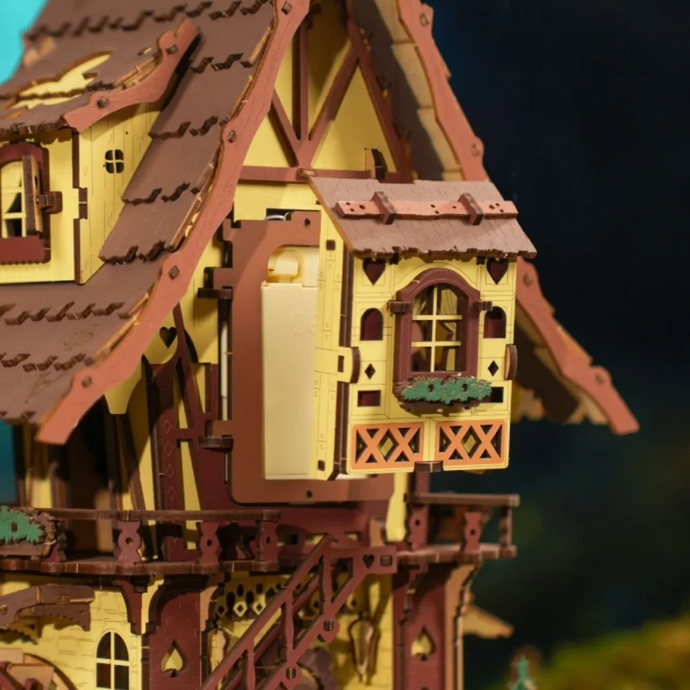 Figured'Art Koekoeksklok 3D puzzel hout 435 stukjes