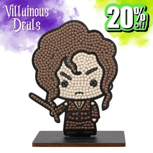 Craft Buddy Crystal Art Buddies Bellatrix Lestrange figuur Series 4