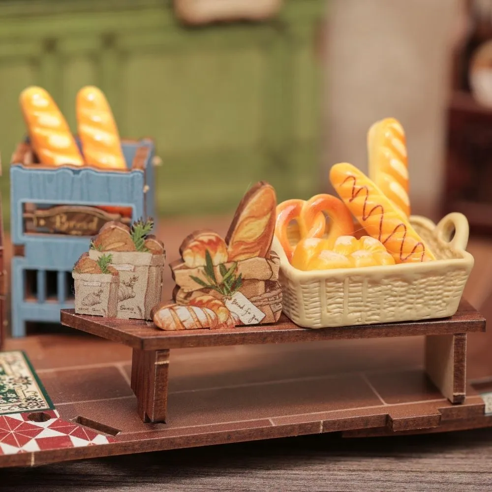 Figured'Art Mrs. Hunt miniatuurhuisje bakkerij 17x13x21 cm