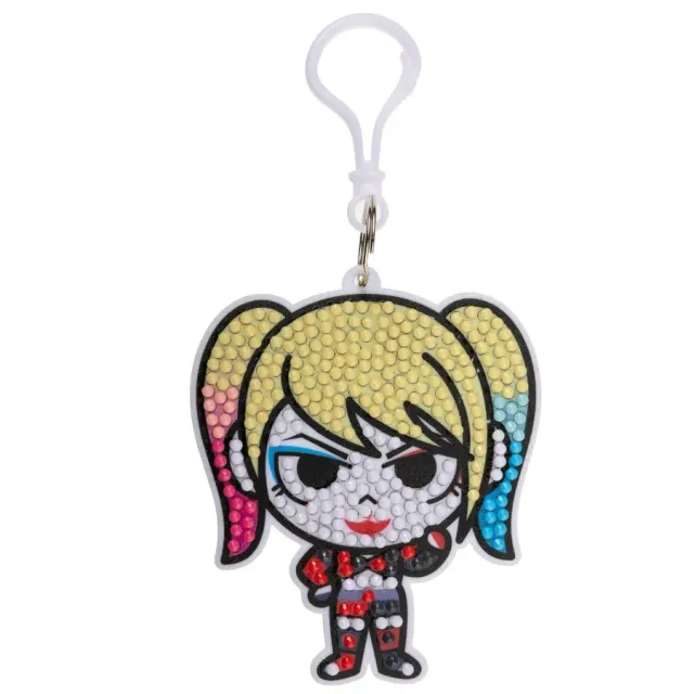 Craft Buddy Crystal Art Harley Quinn tashanger diamond painting 9cm