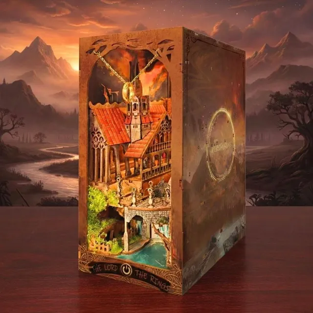 Figured'Art Vallei van de Magie book nook 227-delig met led