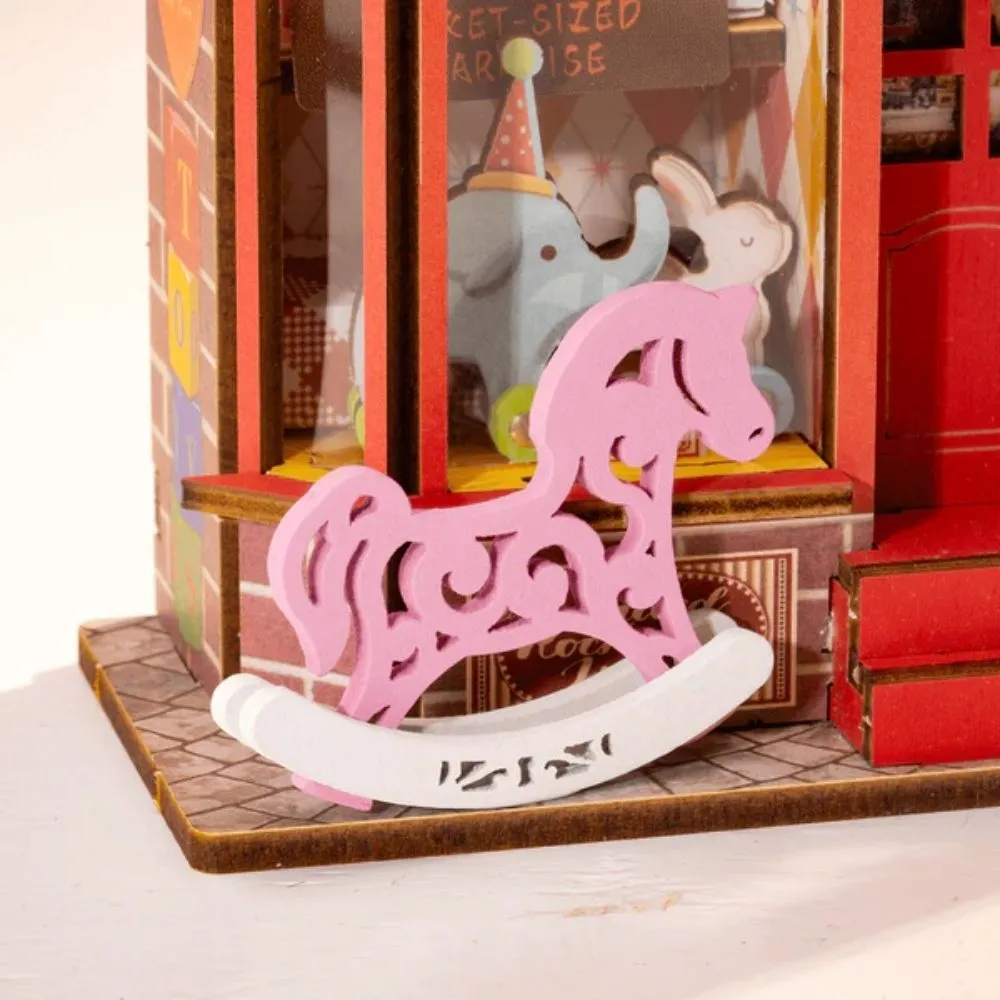 Figured'Art Whimsy Speelgoedwinkel miniatuurhuisje 3D puzzel 81 st