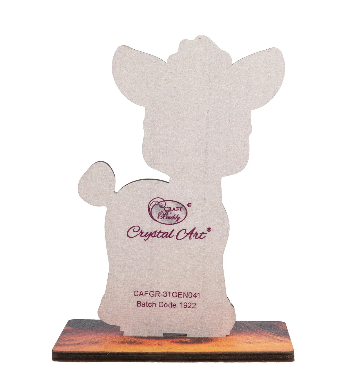Craft Buddy Wildlife Buddies Zebra figuur 11 cm knutselset