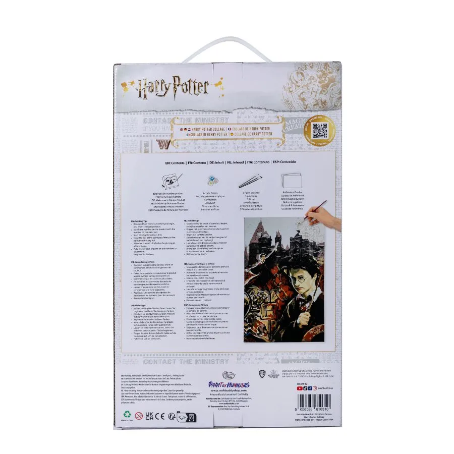 Craft Buddy Harry Potter Collage Paint by Numb3rs canvas 30x50cm