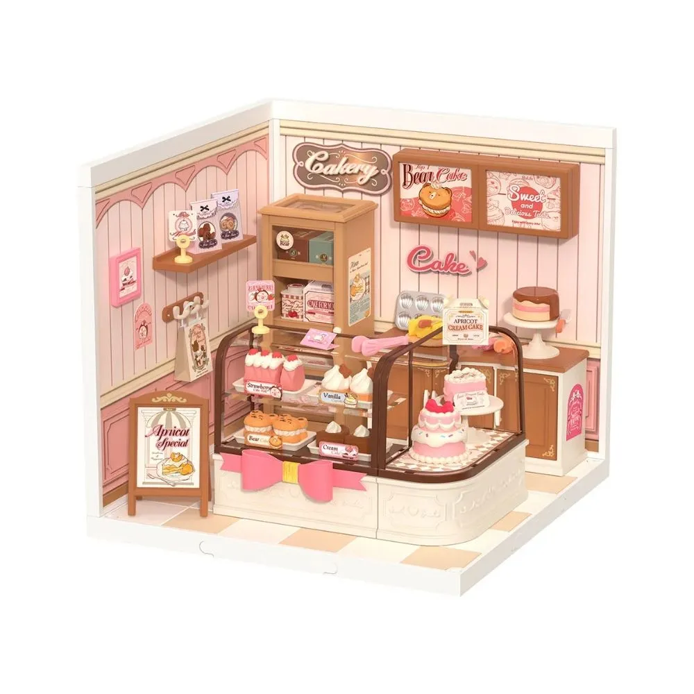 Figured'Art Smakelijke Taartenwinkel miniatuurhuisje 115-delig