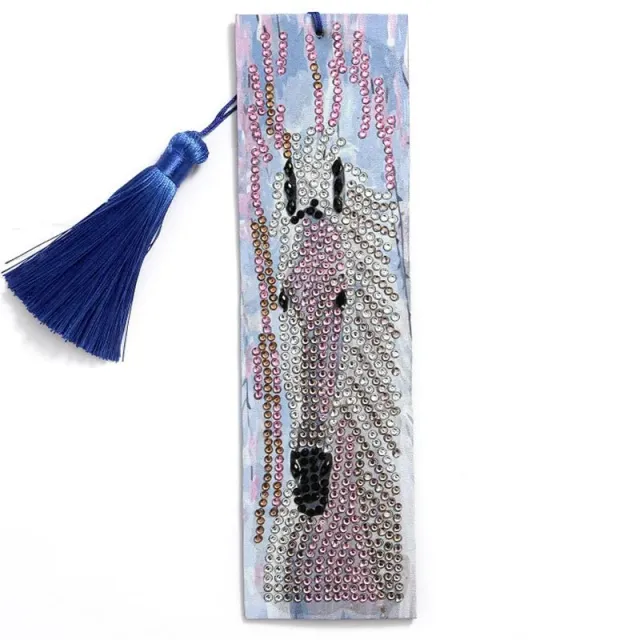 Figured'Art Paard diamond painting boekenlegger 21x6 cm
