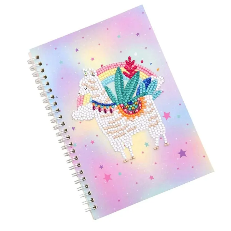 Figured'Art Mindeur Lama diamond painting notitieboekje A5 60 pagina's