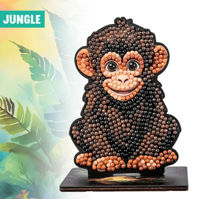 Craft Buddy Chimp Wildlife Buddies figuur diamond painting