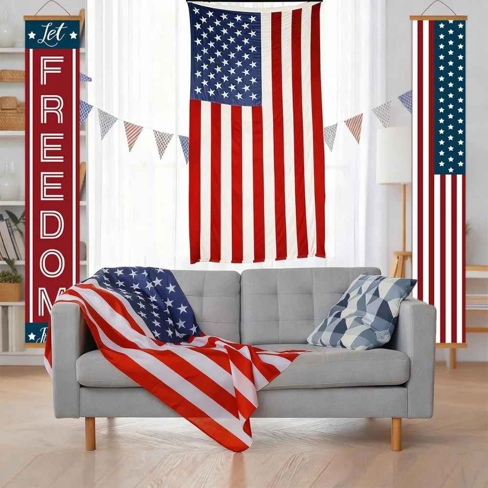 Figured'Art Sterren-Guirlande schilderen op nummer banner 20x120cm