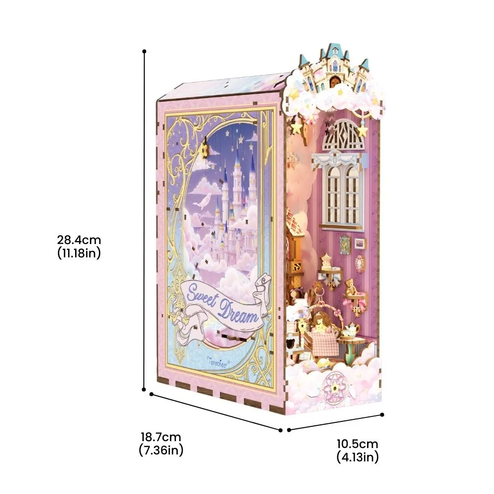 Figured'Art Zoete Droom book nook bouwpakket 330 delen met led