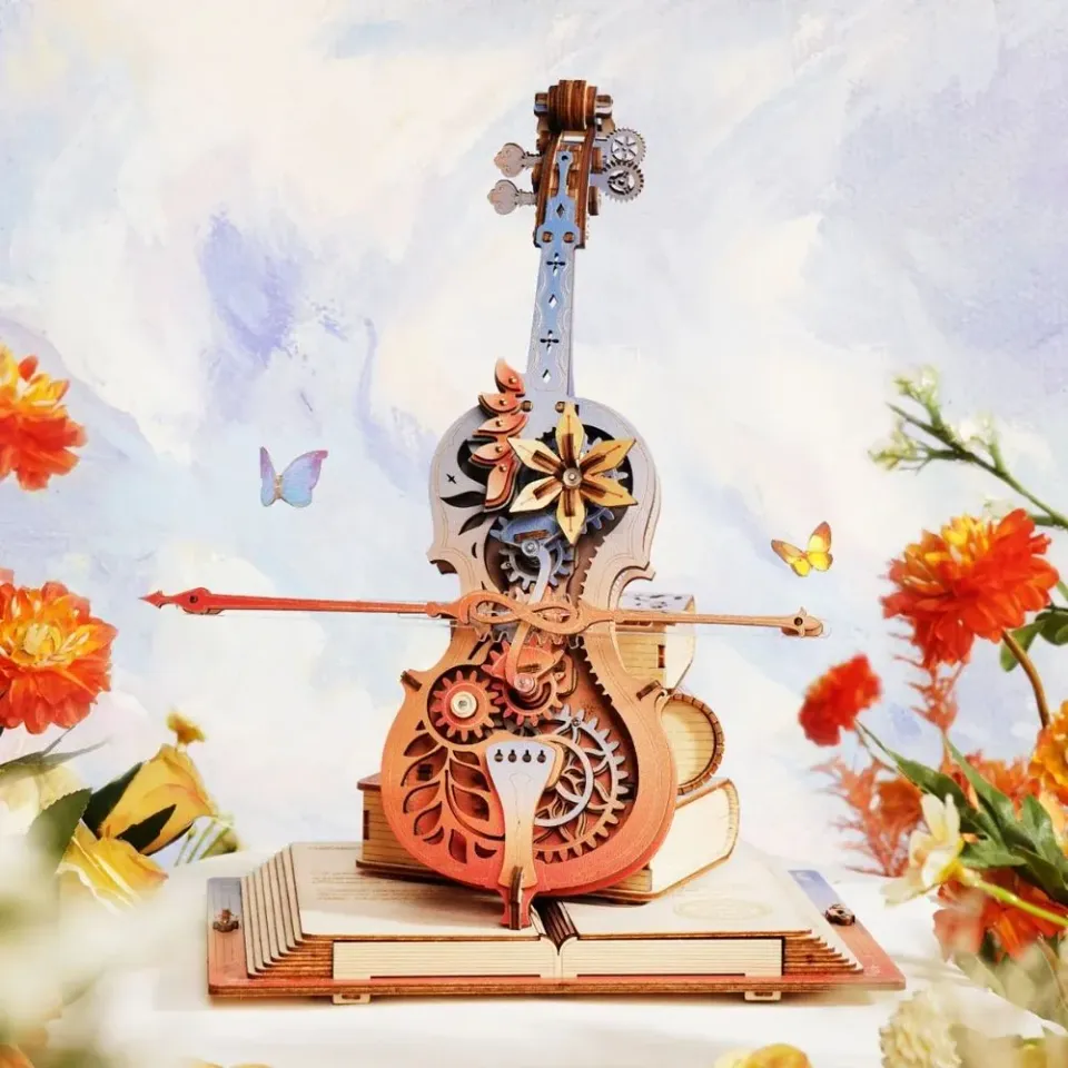 Figured'Art Symfonie van prachtige dromen 3D puzzel speeldoos